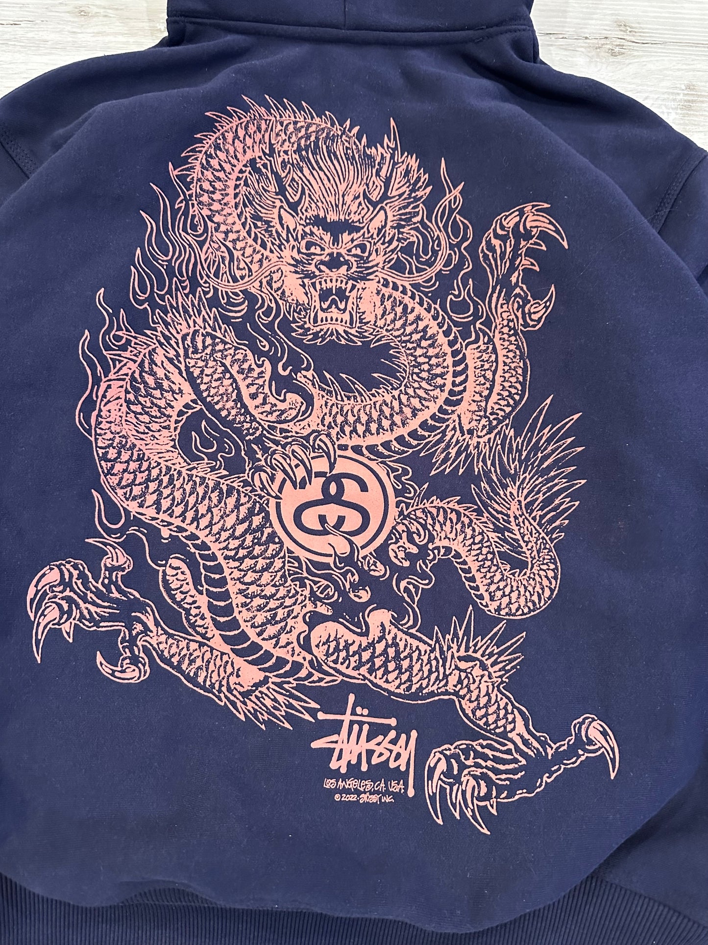 Rare Stussy dragon hoodie