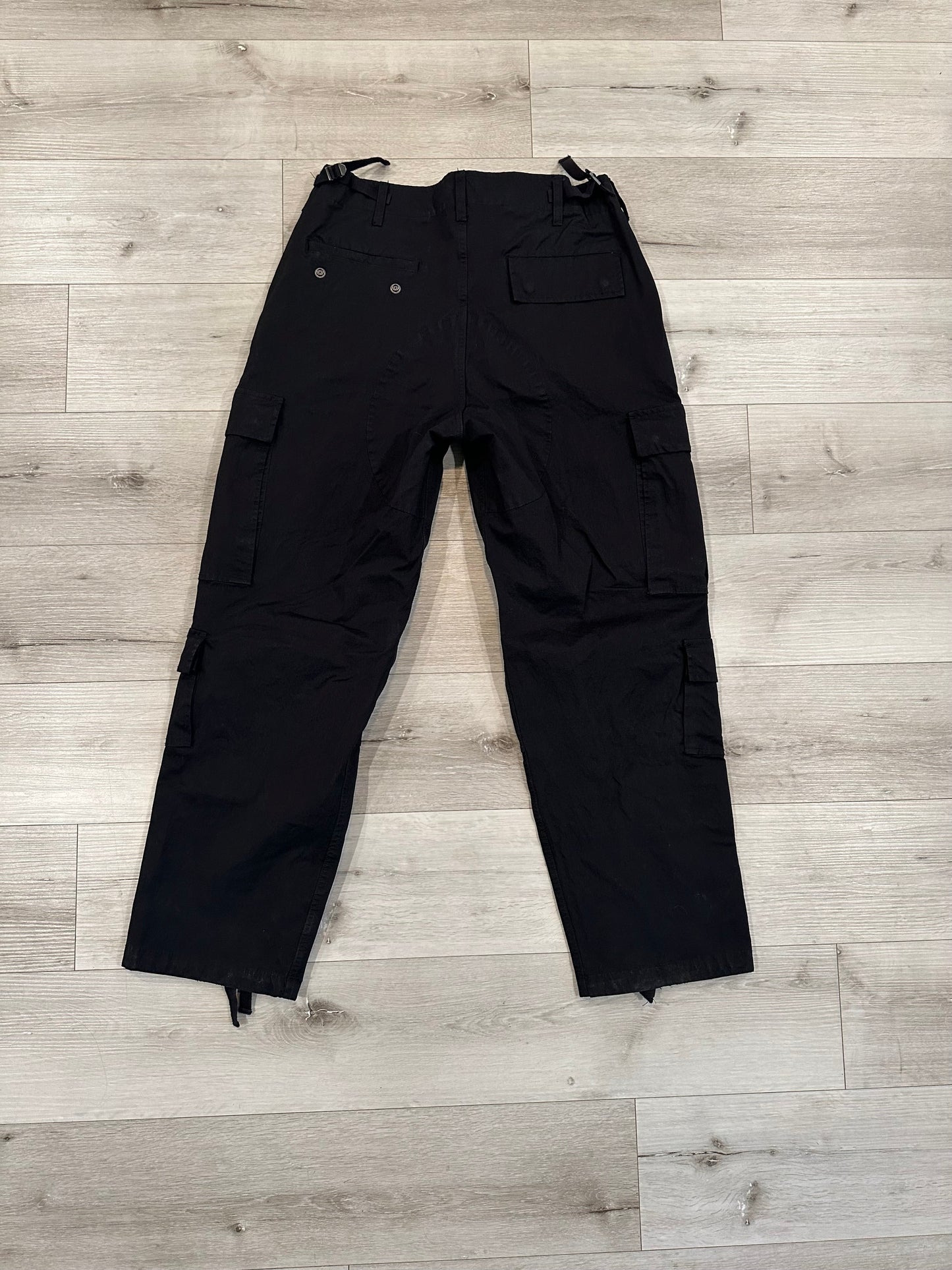 Stussy Nylon Ripstop Surplus Cargo Pant 'Black' 34-38x31