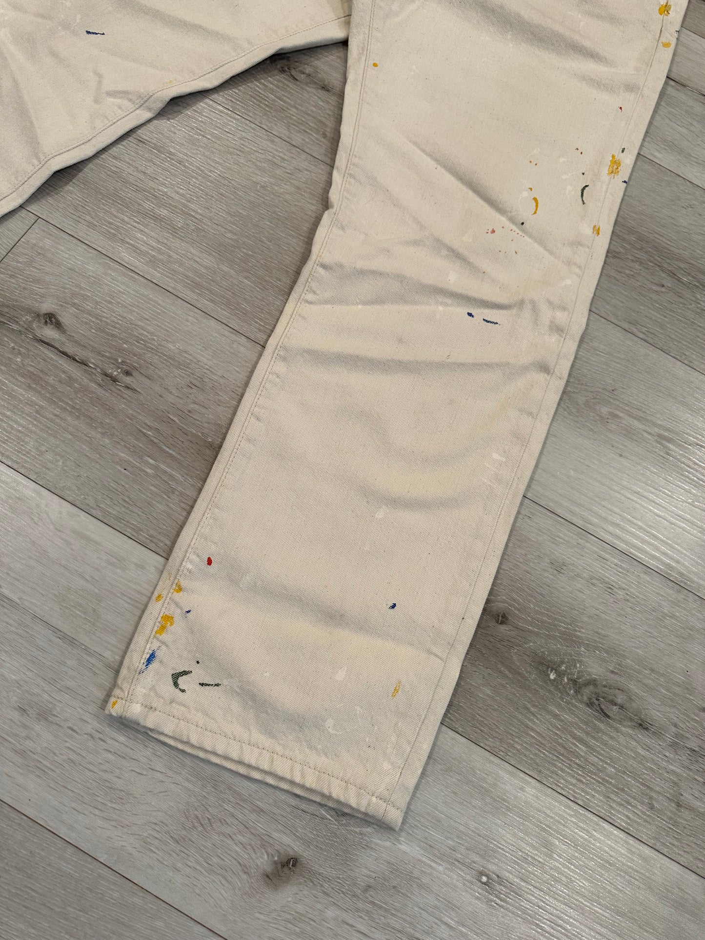 Tommy Hilfiger paint splatter jeans 34x29