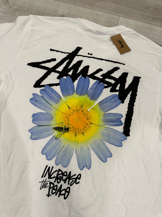 (m) STUSSY INCREASE PEACE SHIRT