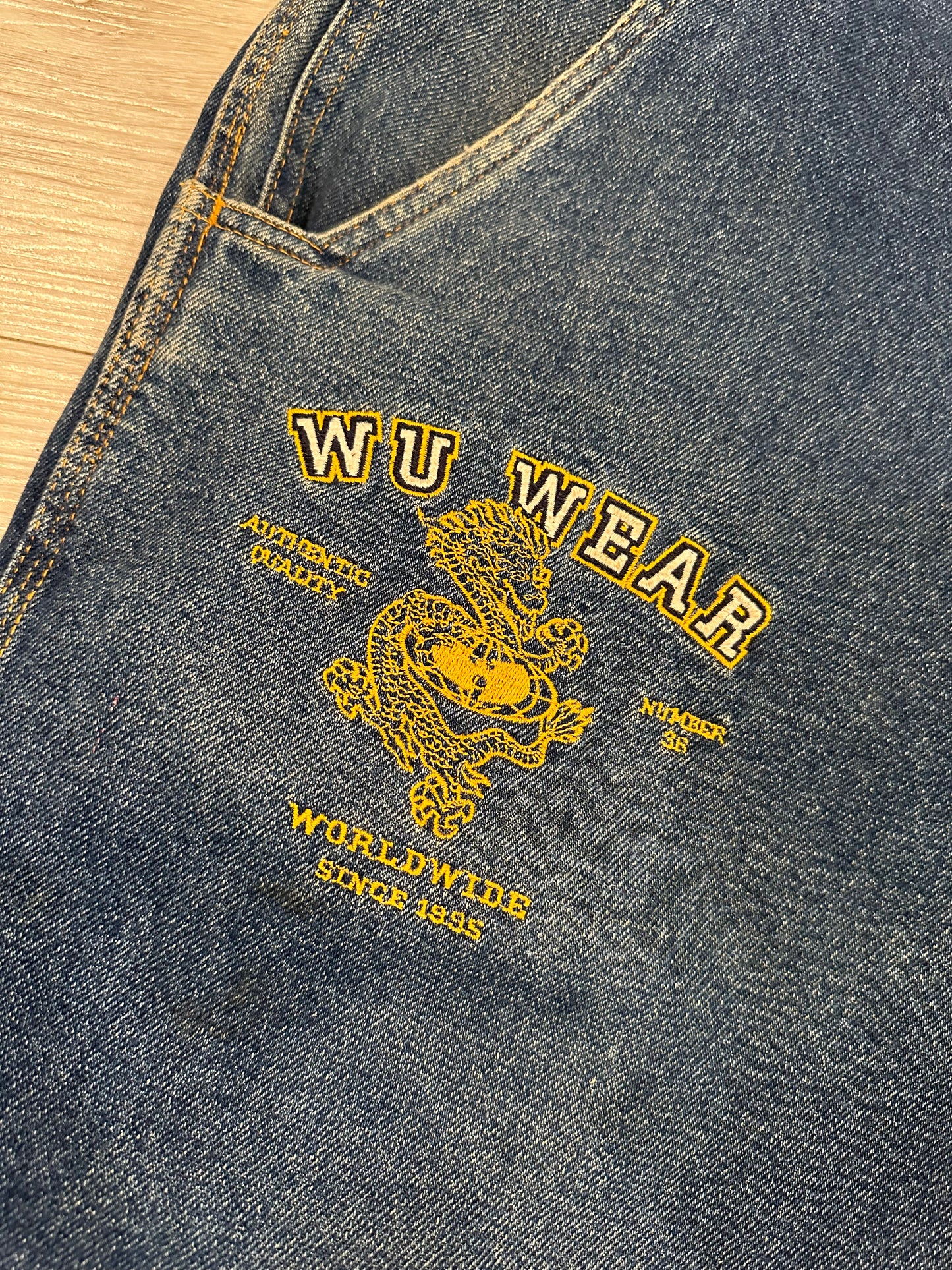 Rare wu wear jeans wutang clan brand 36x28