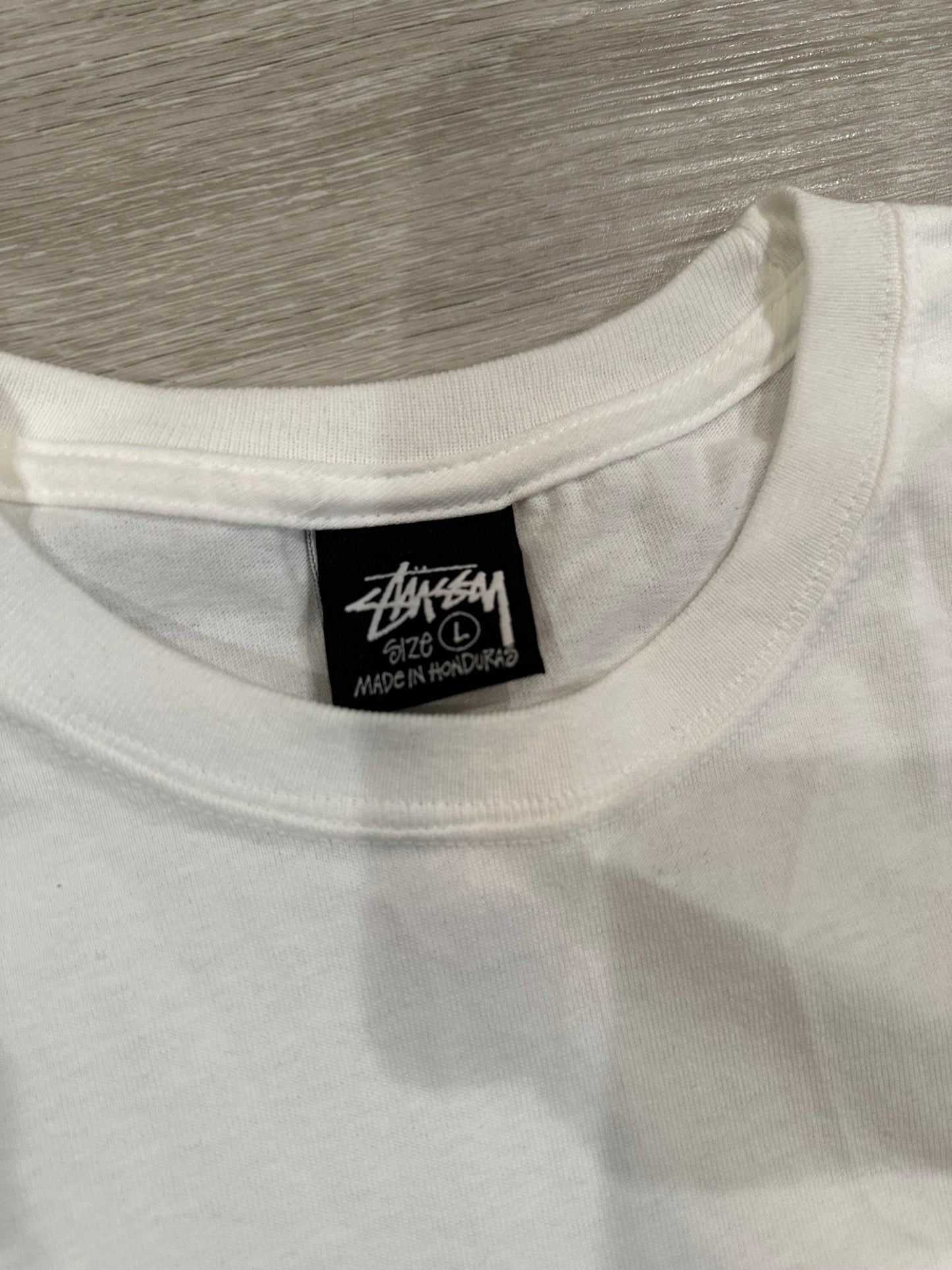 (L) STUSSY blur SHIRT