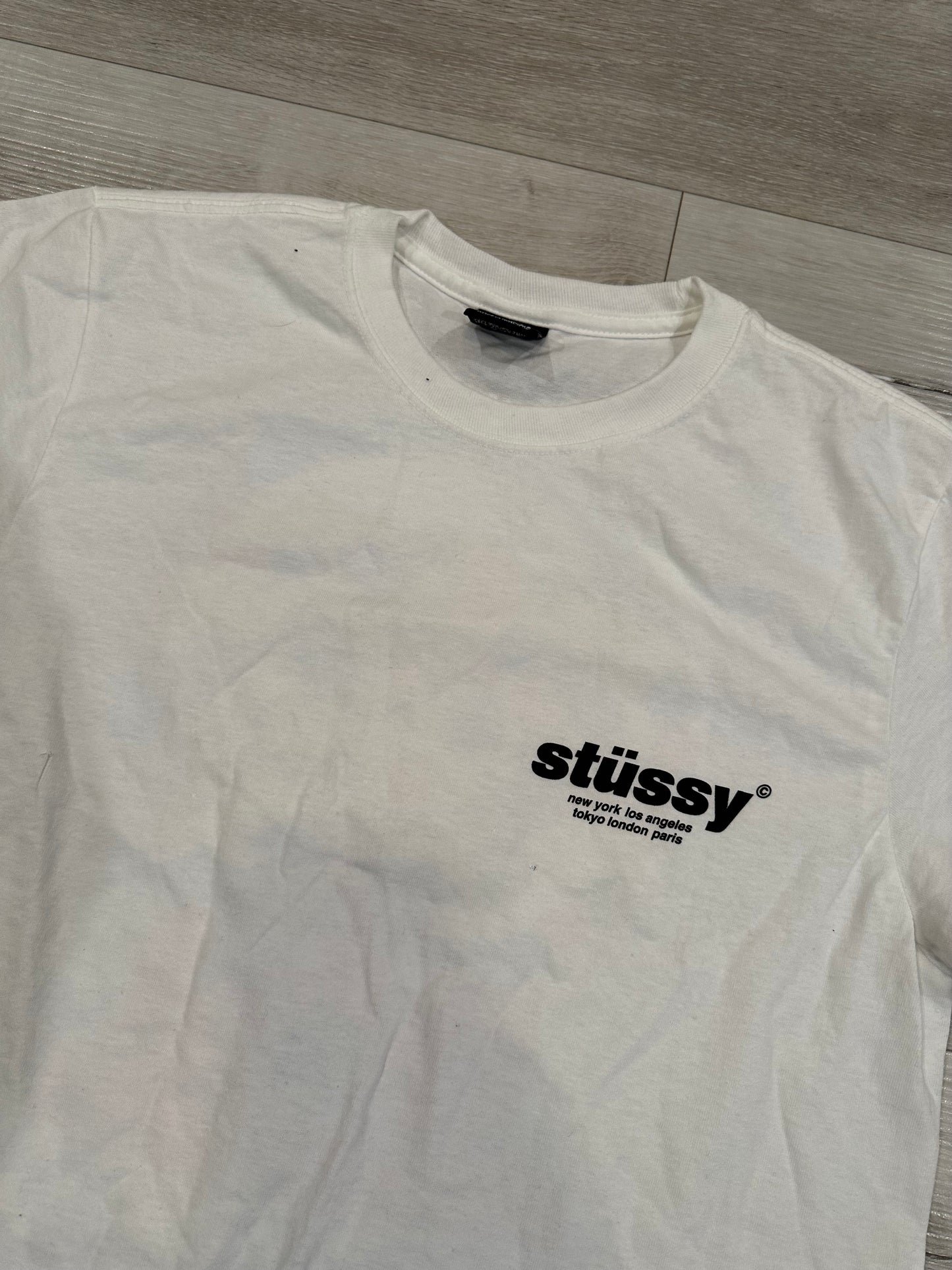 (S) STUSSY gum ball SHIRT