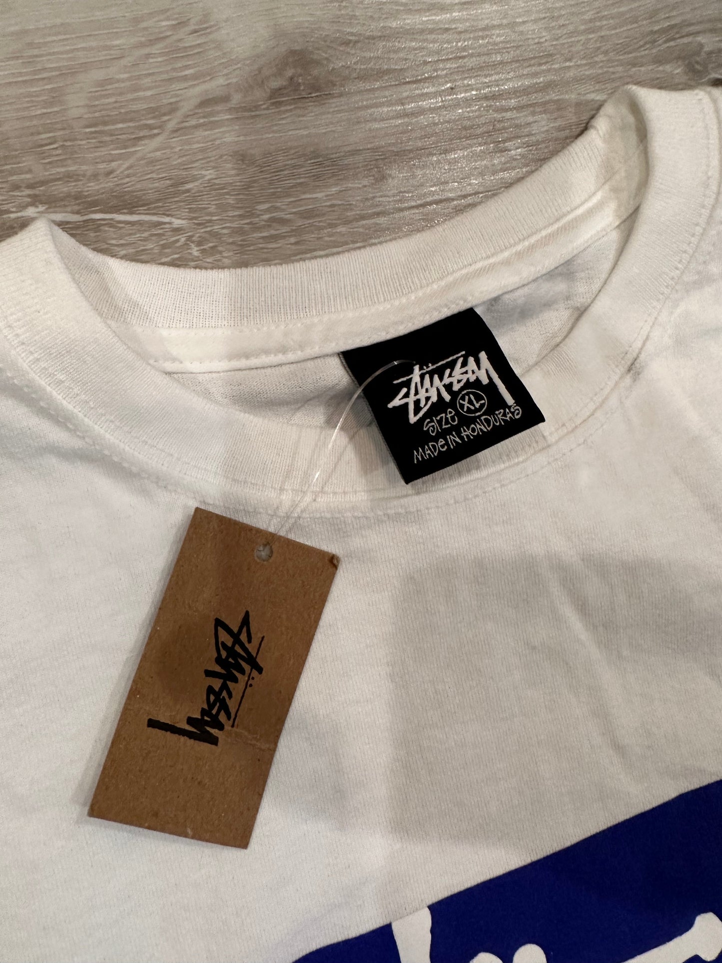 XL STUSSY box logo SHIRT