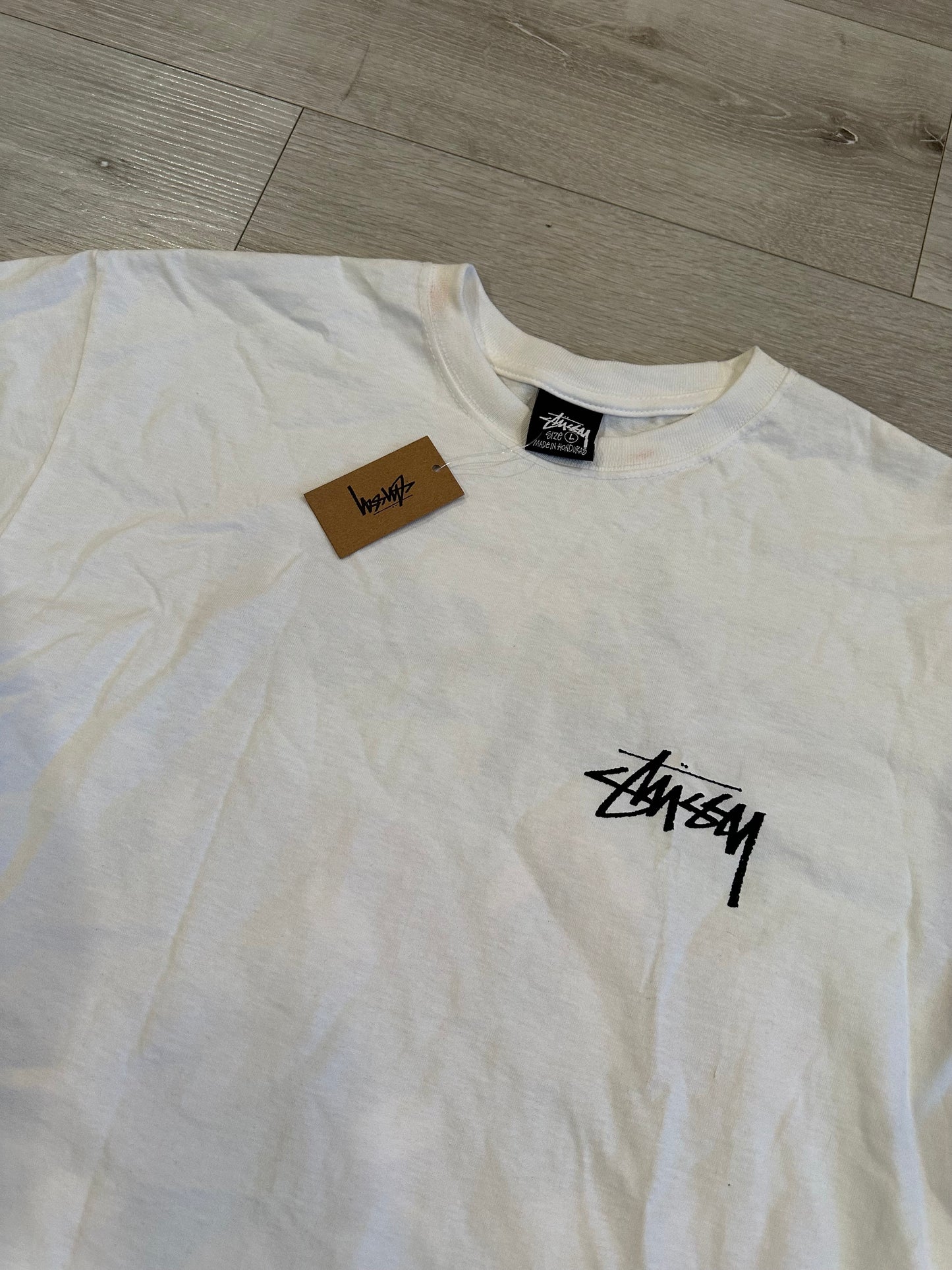 (L) STUSSY pair of dice SHIRT