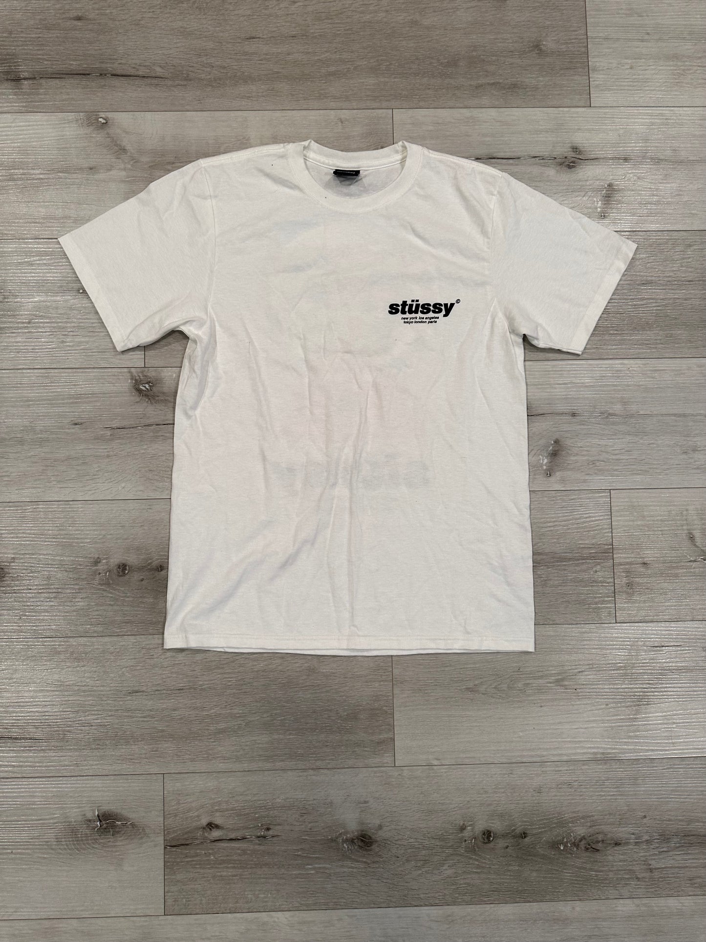 (S) STUSSY gum ball SHIRT