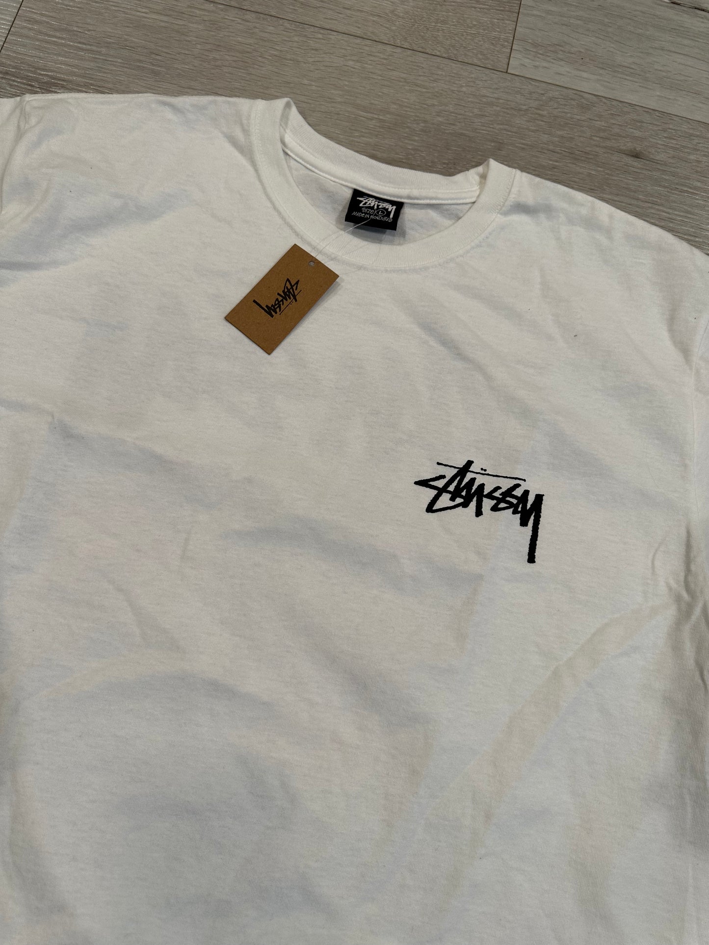 (L) STUSSY kitten SHIRT