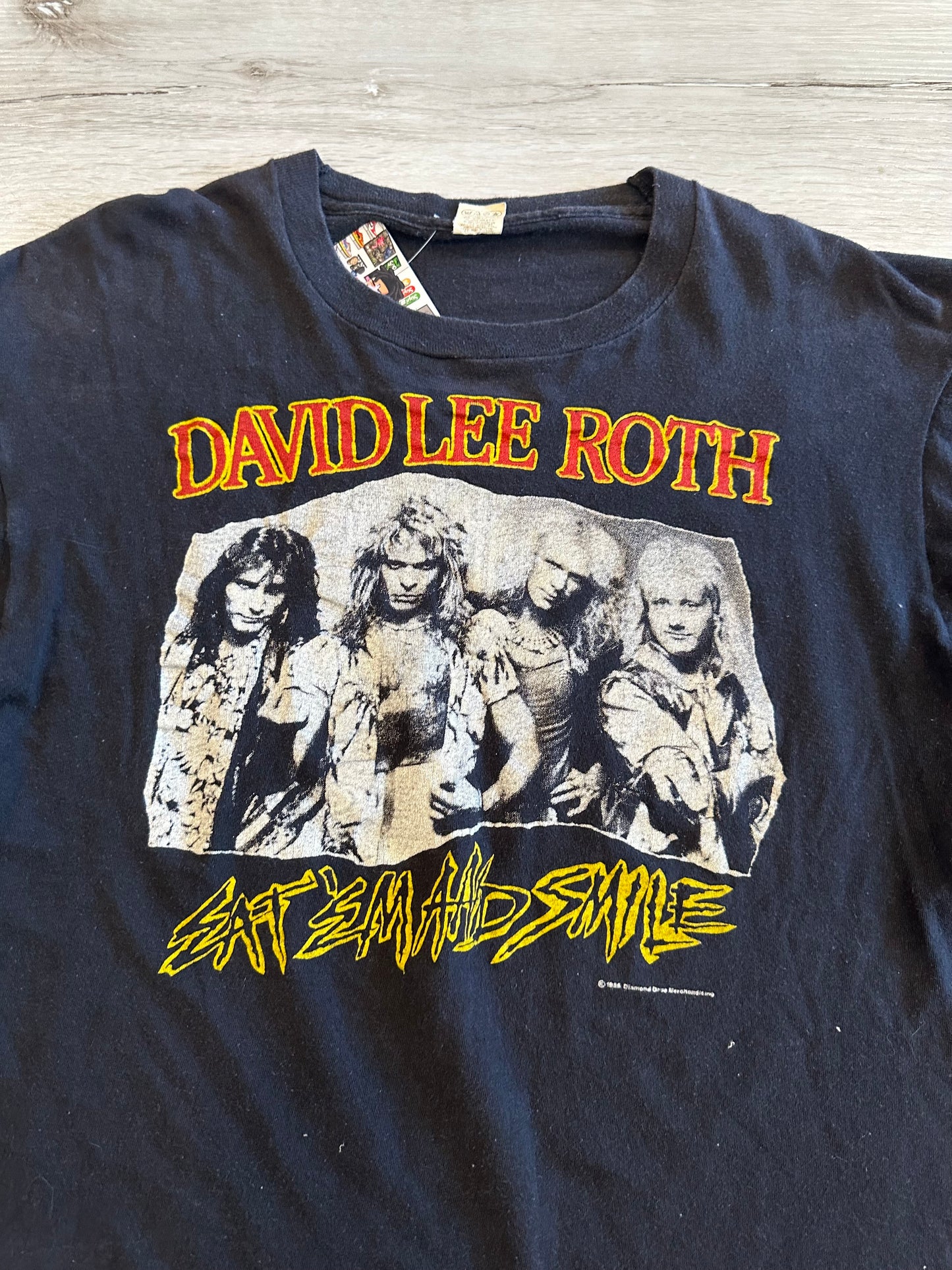 1986 David lee Roth “eat em and smile”