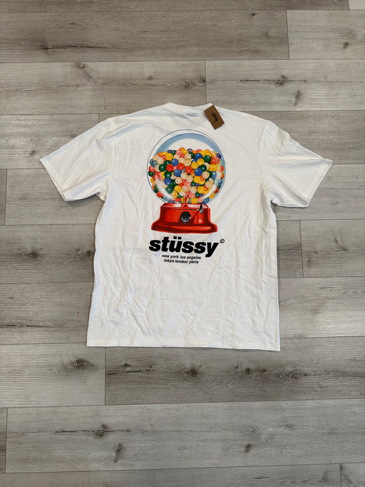 (L) STUSSY GUMBALL SHIRT 23x30