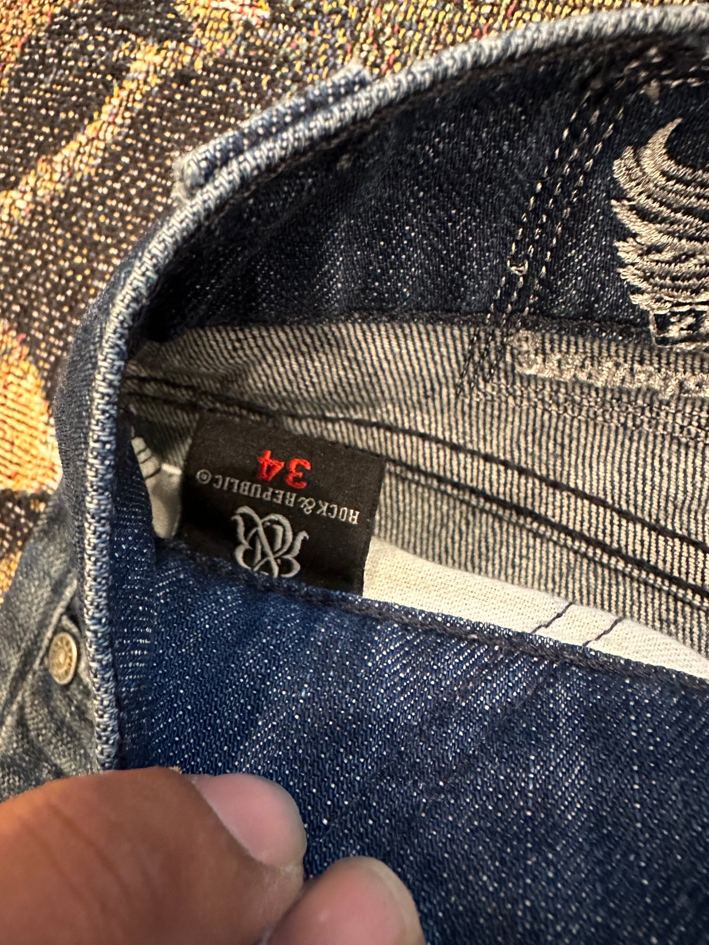 Y2k rock & republic denim jeans