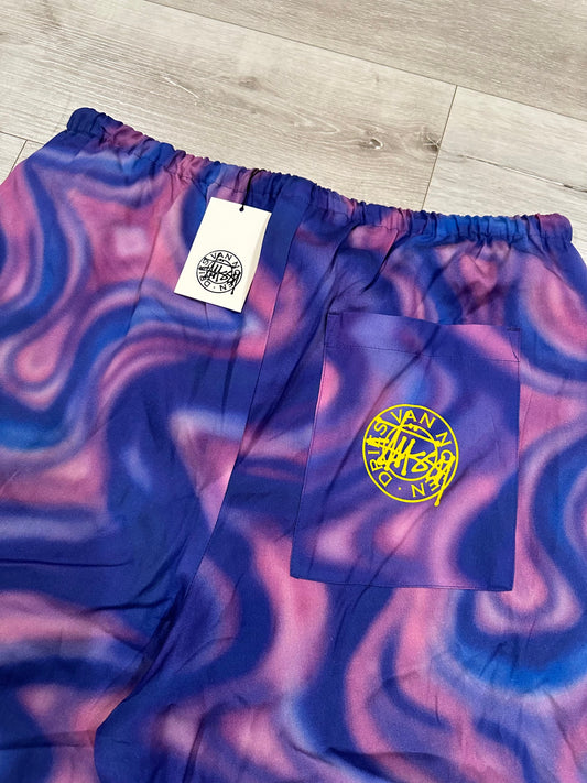 (XL) Stussy x dries van noten shorts