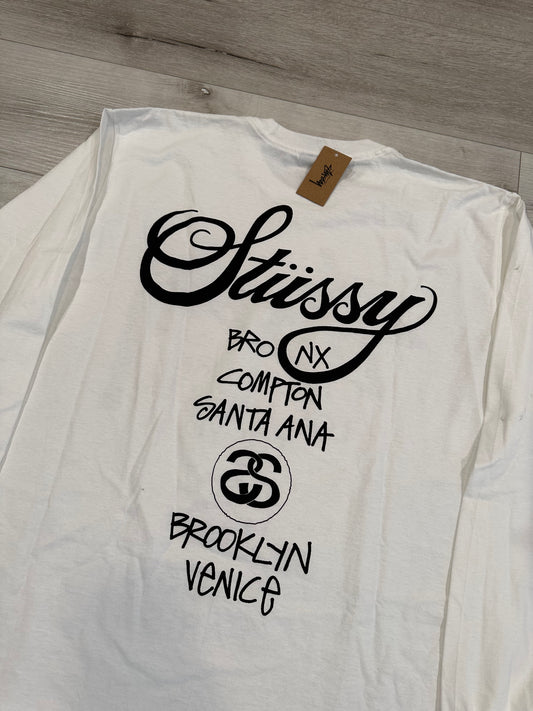 (L) STUSSY LS SHIRT