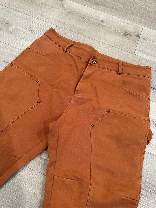 LV DOUBLE KNEE pants (might be boot) 35x23