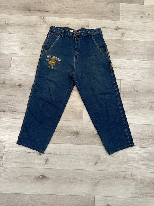 Rare wu wear jeans wutang clan brand 36x28