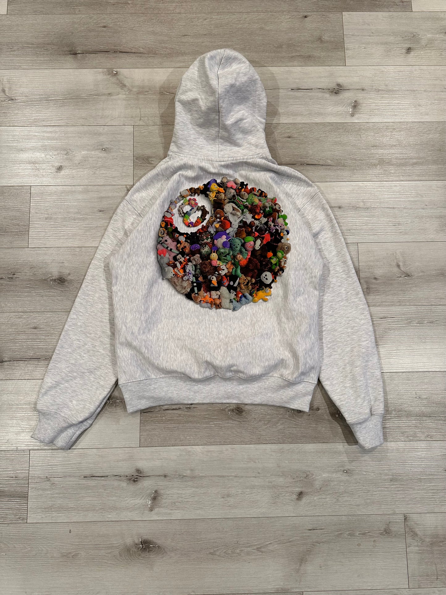 Rare Stussy plush 8 ball hoodie