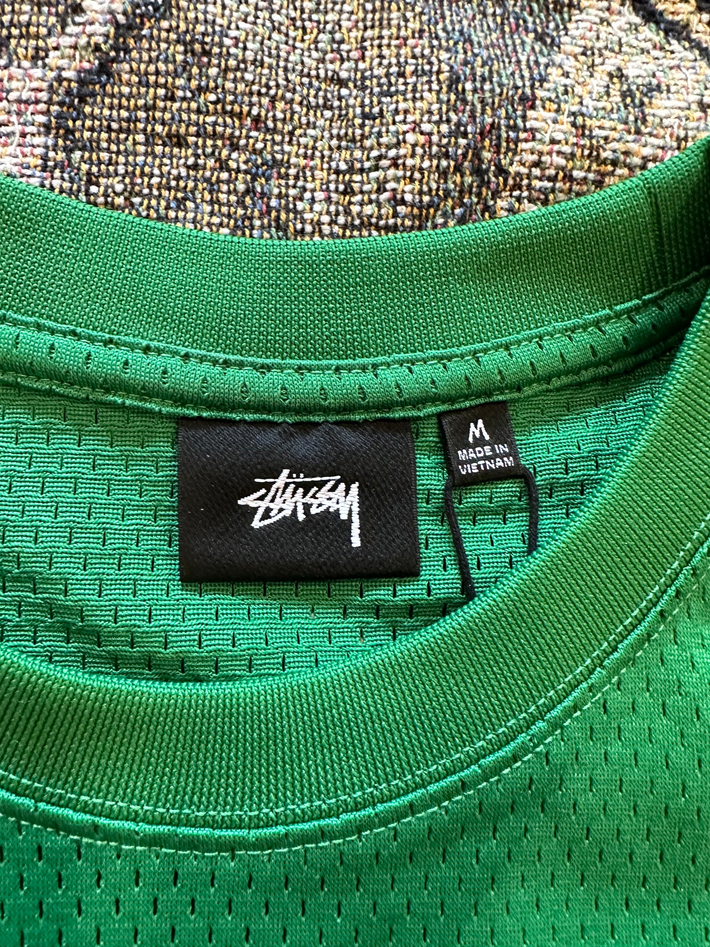 Stussy Bent Crown Mesh Football Jersey