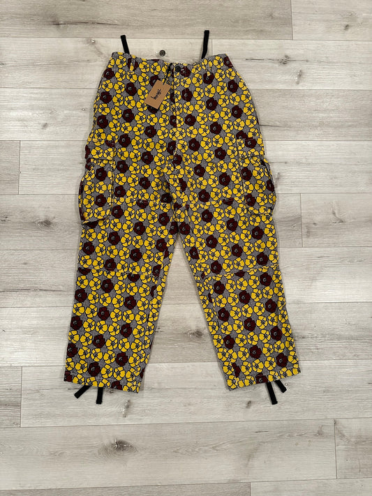 (36) Stussy X denim tears corduroy cargo pants