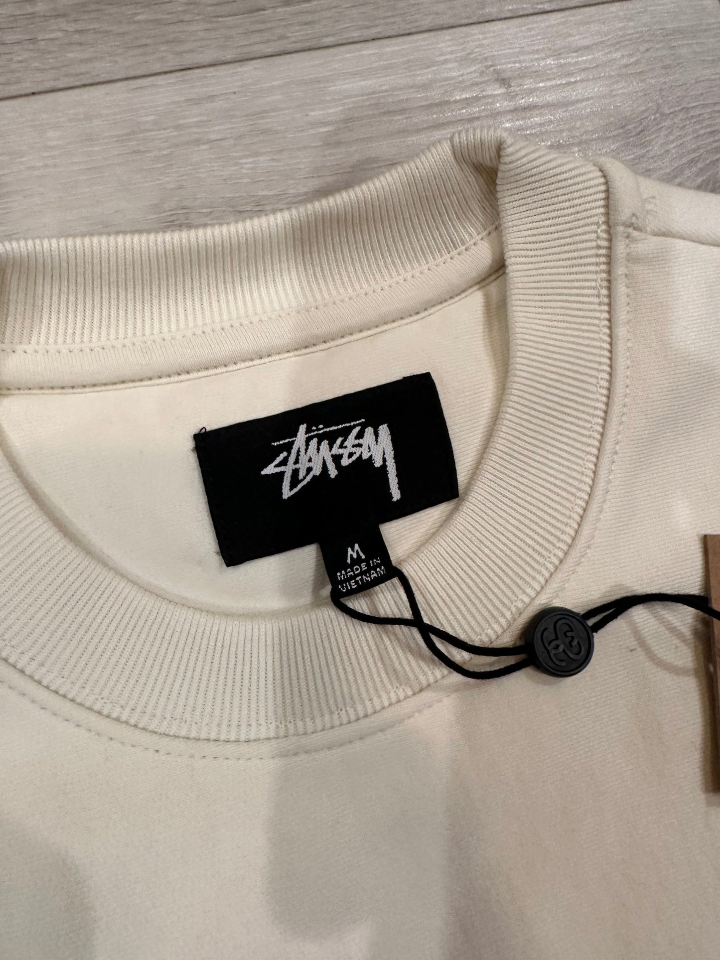 (M) Stussy Sport relaxed oversized Crew