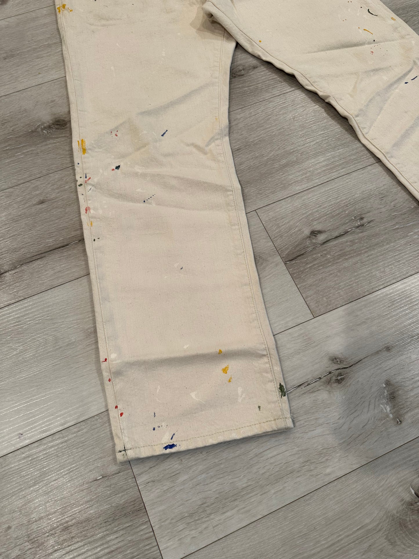 Tommy Hilfiger paint splatter jeans 34x29