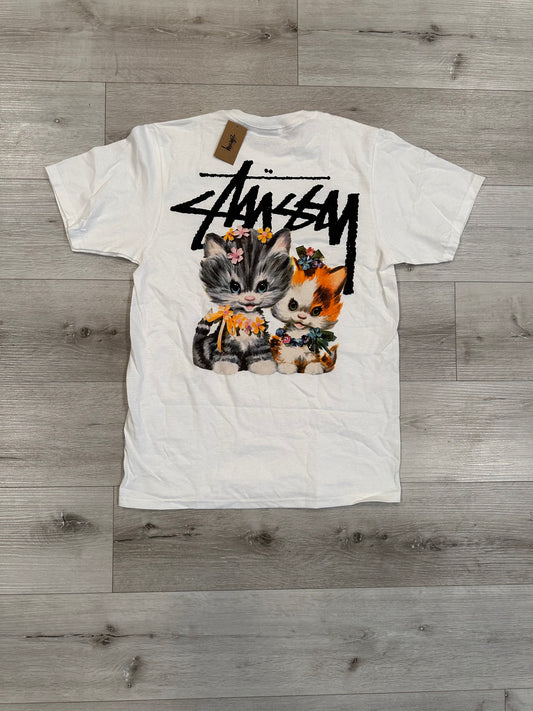 (S) STUSSY kitten SHIRT