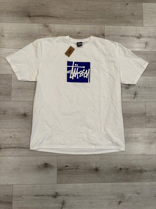 XL STUSSY box logo SHIRT