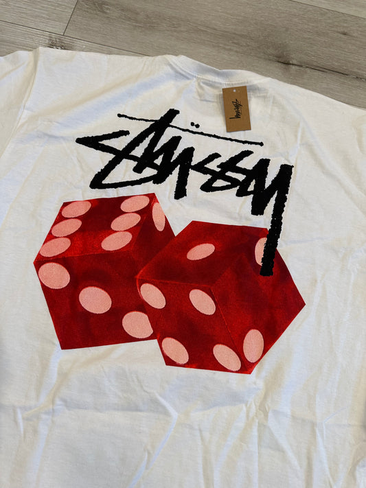 (XL) STUSSY pair of dice SHIRT