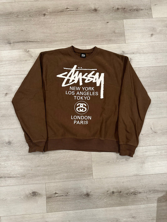 (XL) STUSSY SWEATSHIRT 24x28.5