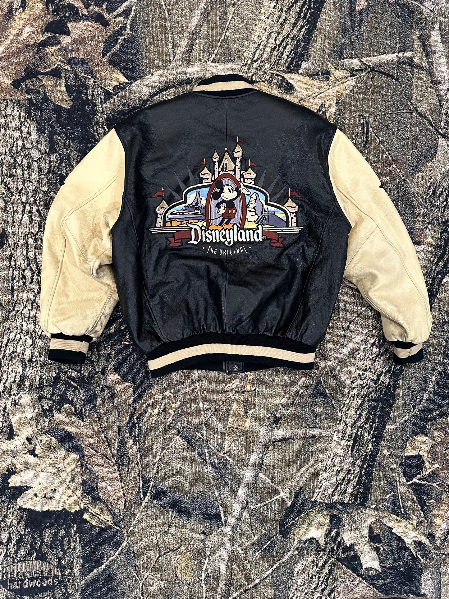 Disneyland Leather varsity jacket