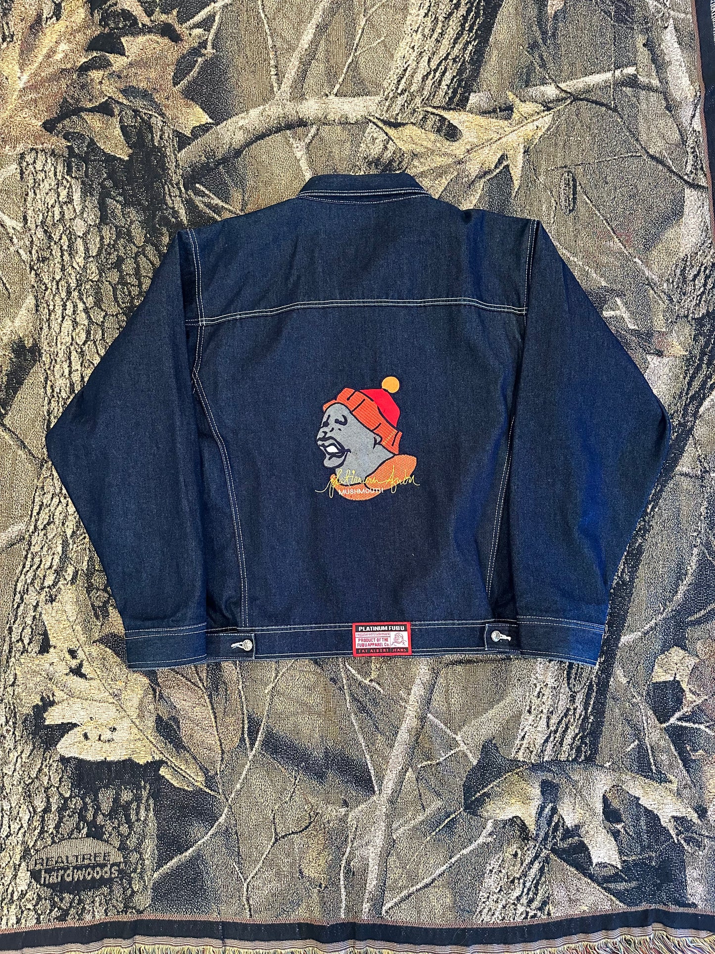 FUBU x fat Albert jean jacket