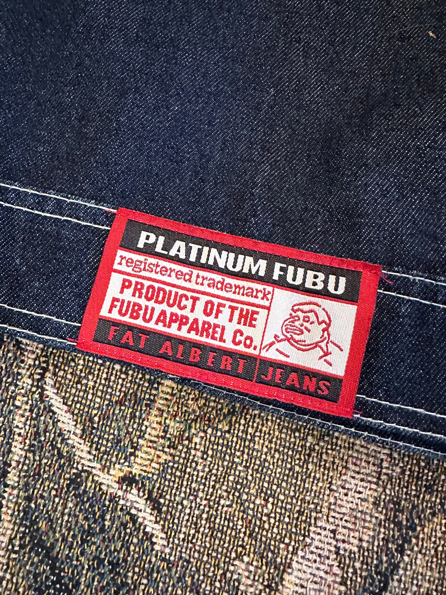 FUBU x fat Albert jean jacket