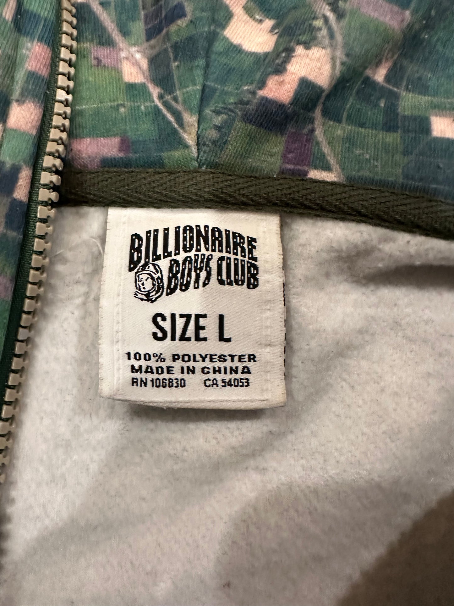 Y2k billionaire boys club full zip