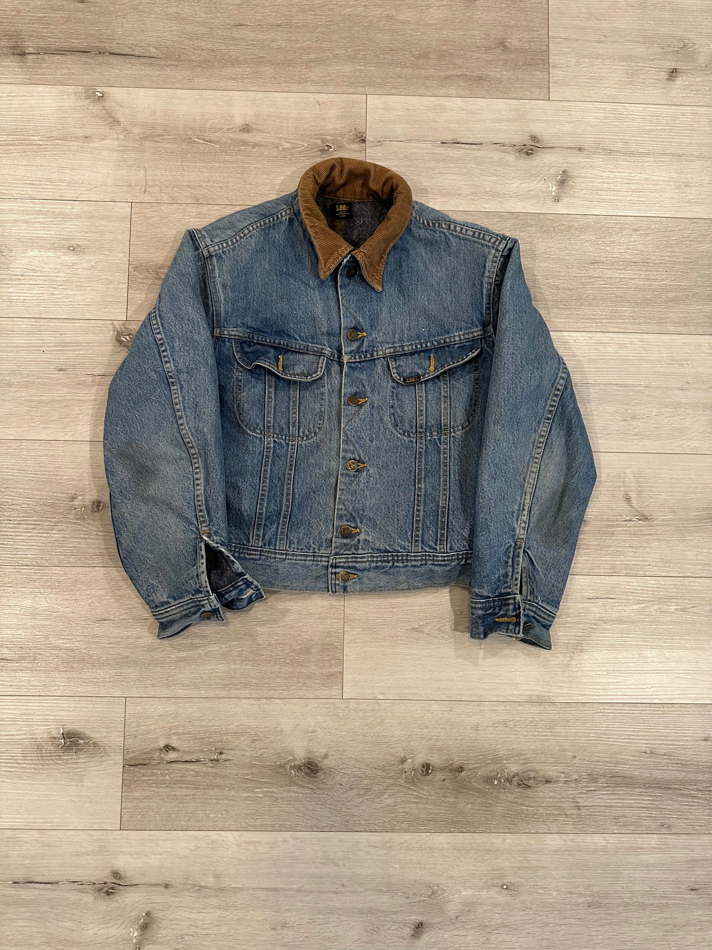 Vintage lees denim jean jacket