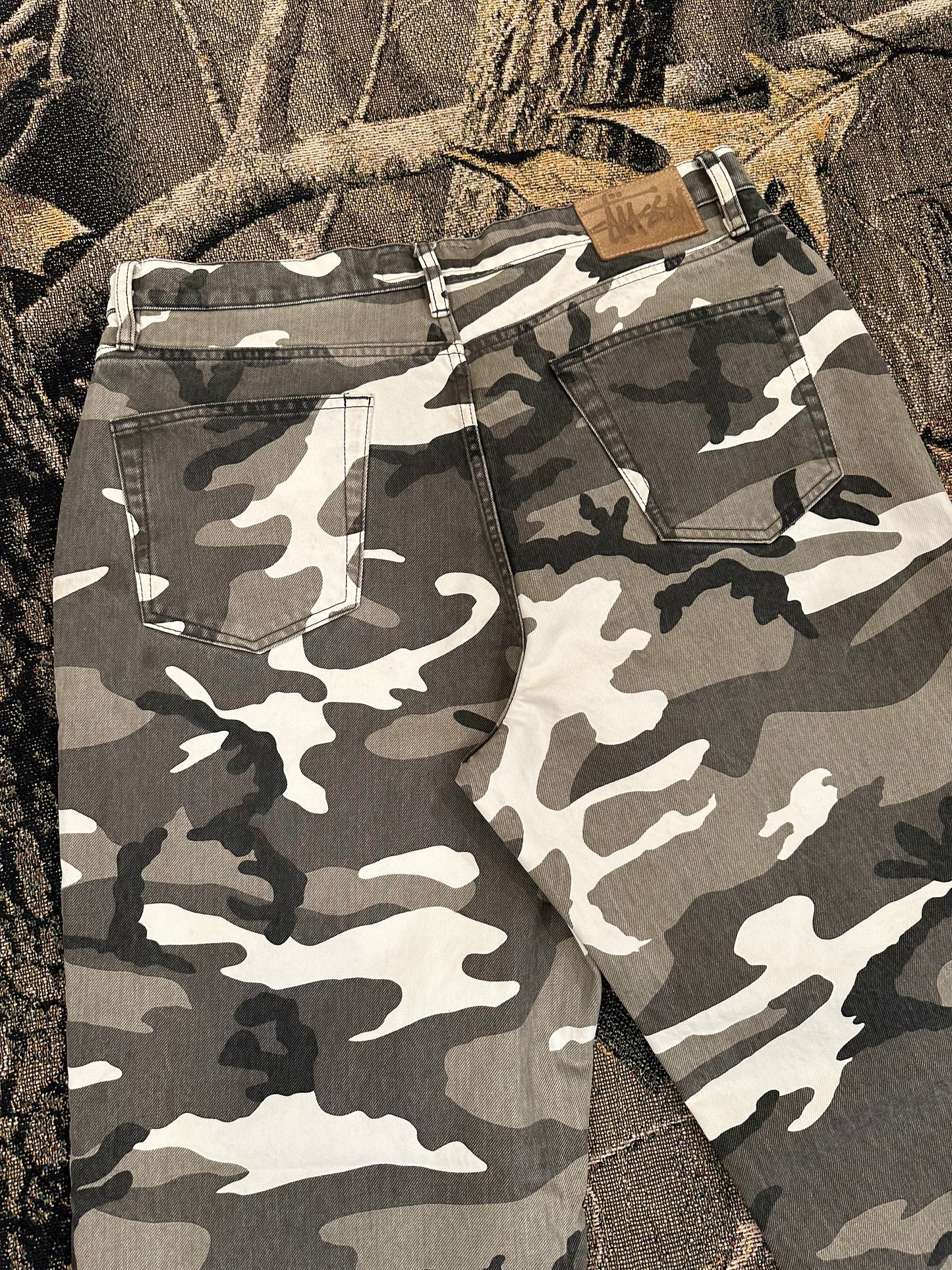 Stussy camo big ol jeans (retail price)