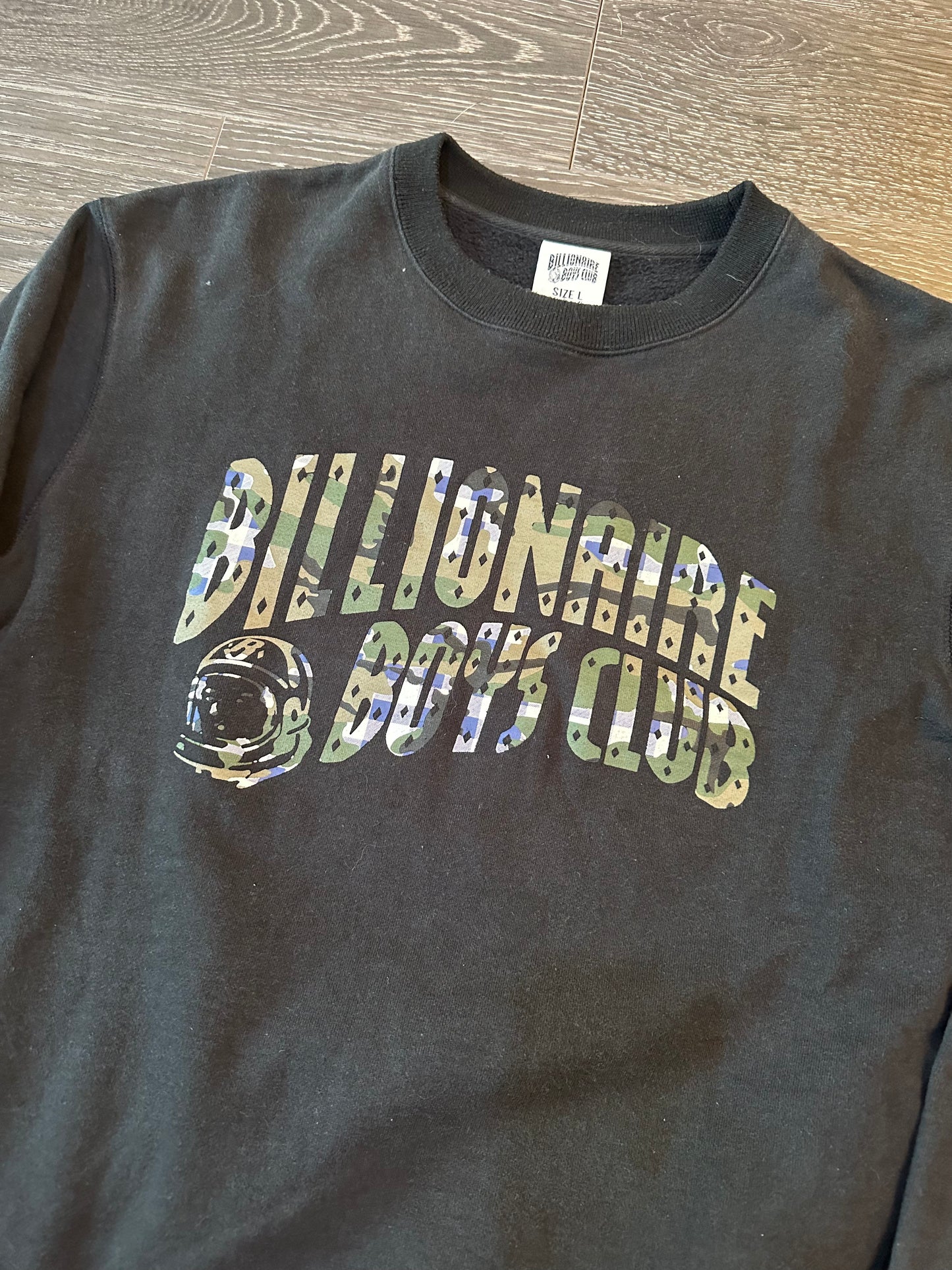 Camo billionaire boys club sweatshirt