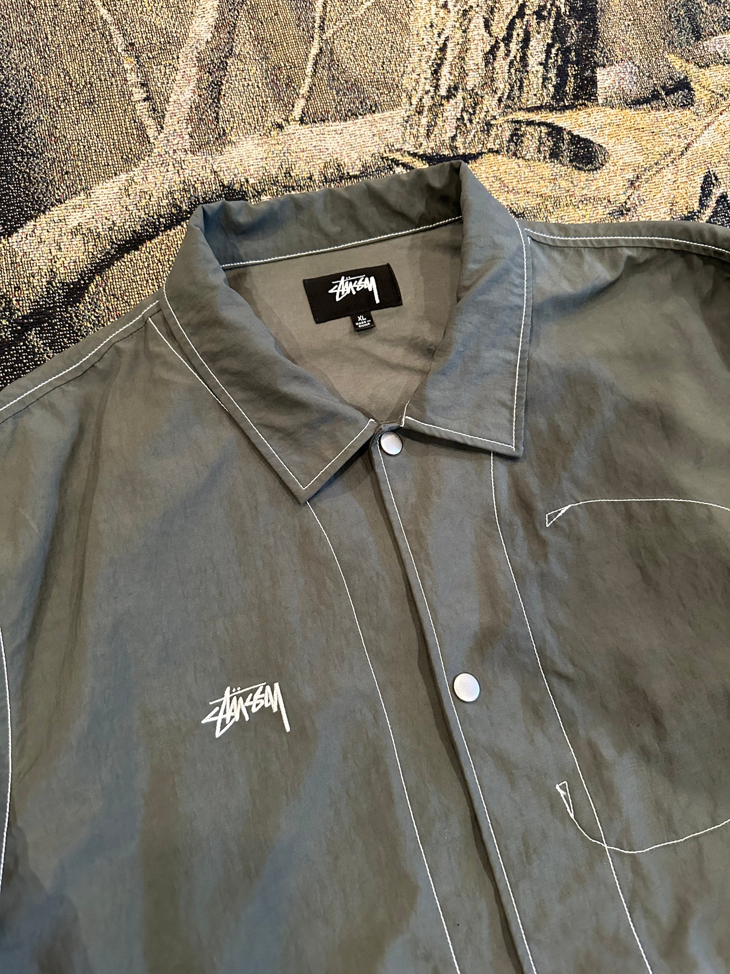 (XL) Stussy Nylon Folsom Jacket