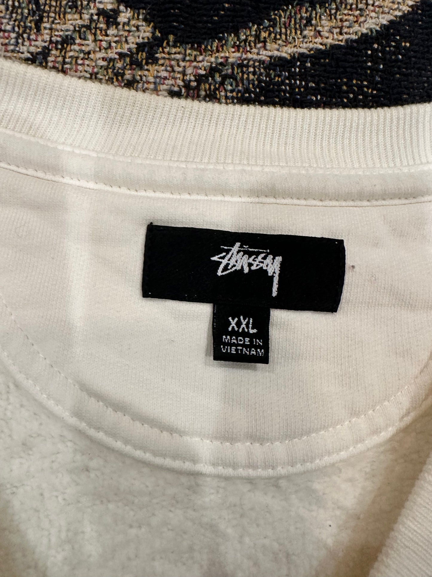 (XXL) Stussy fleece vest ‘bone’