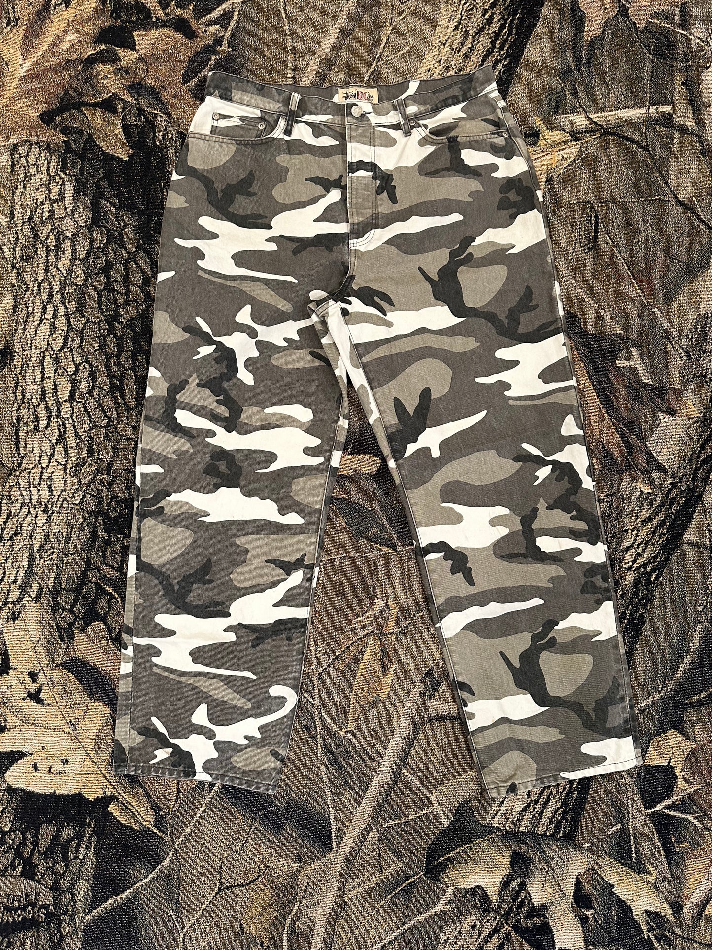 Stussy camo big ol jeans (retail price)