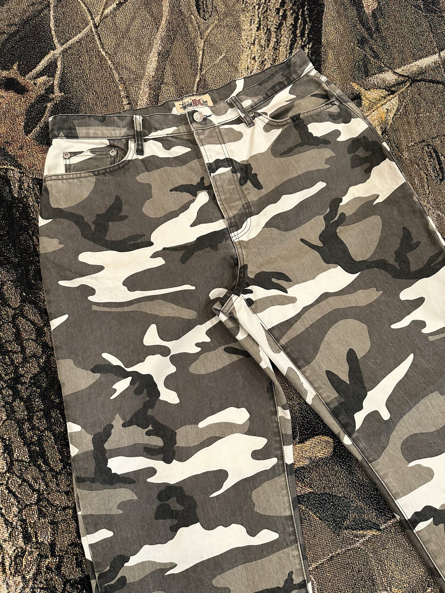 Stussy camo big ol jeans (retail price)