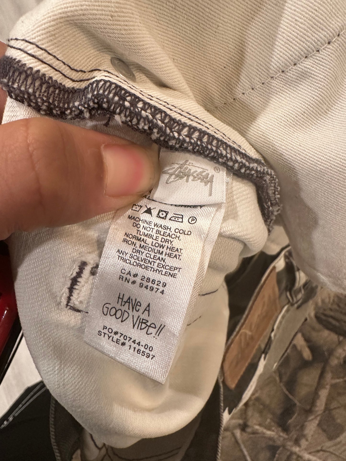 Stussy camo big ol jeans (retail price)