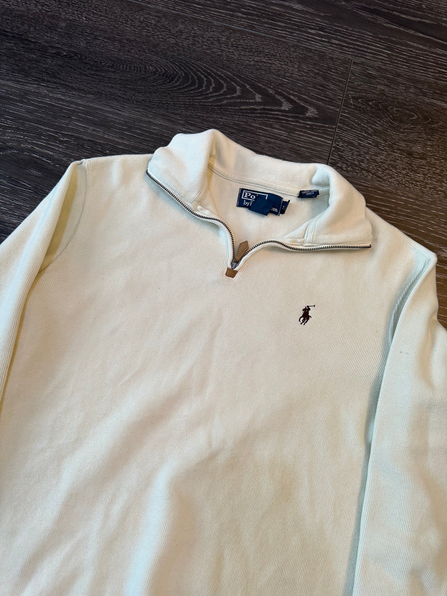 Polo RL 1/4 zip sweater