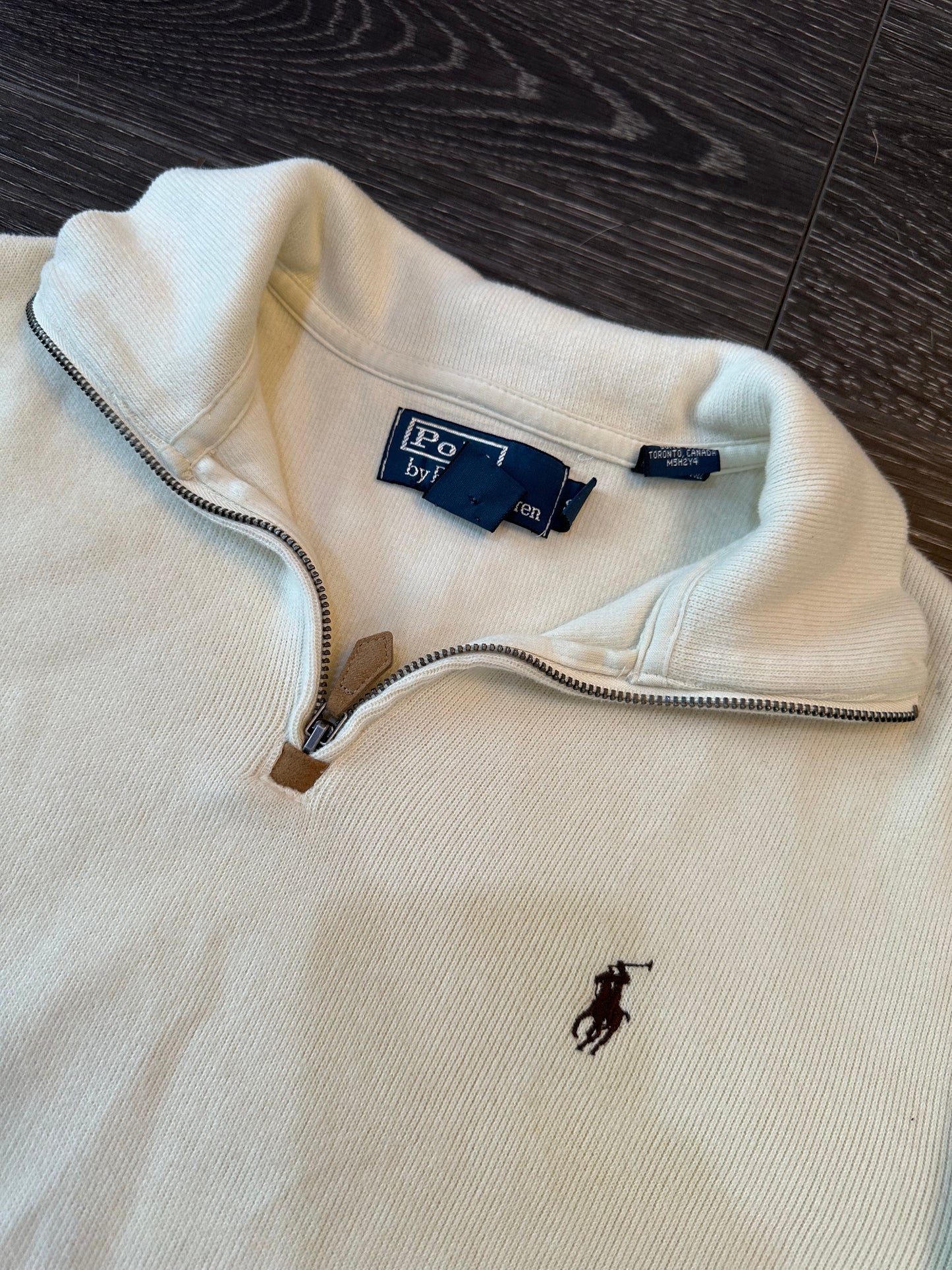 Polo RL 1/4 zip sweater