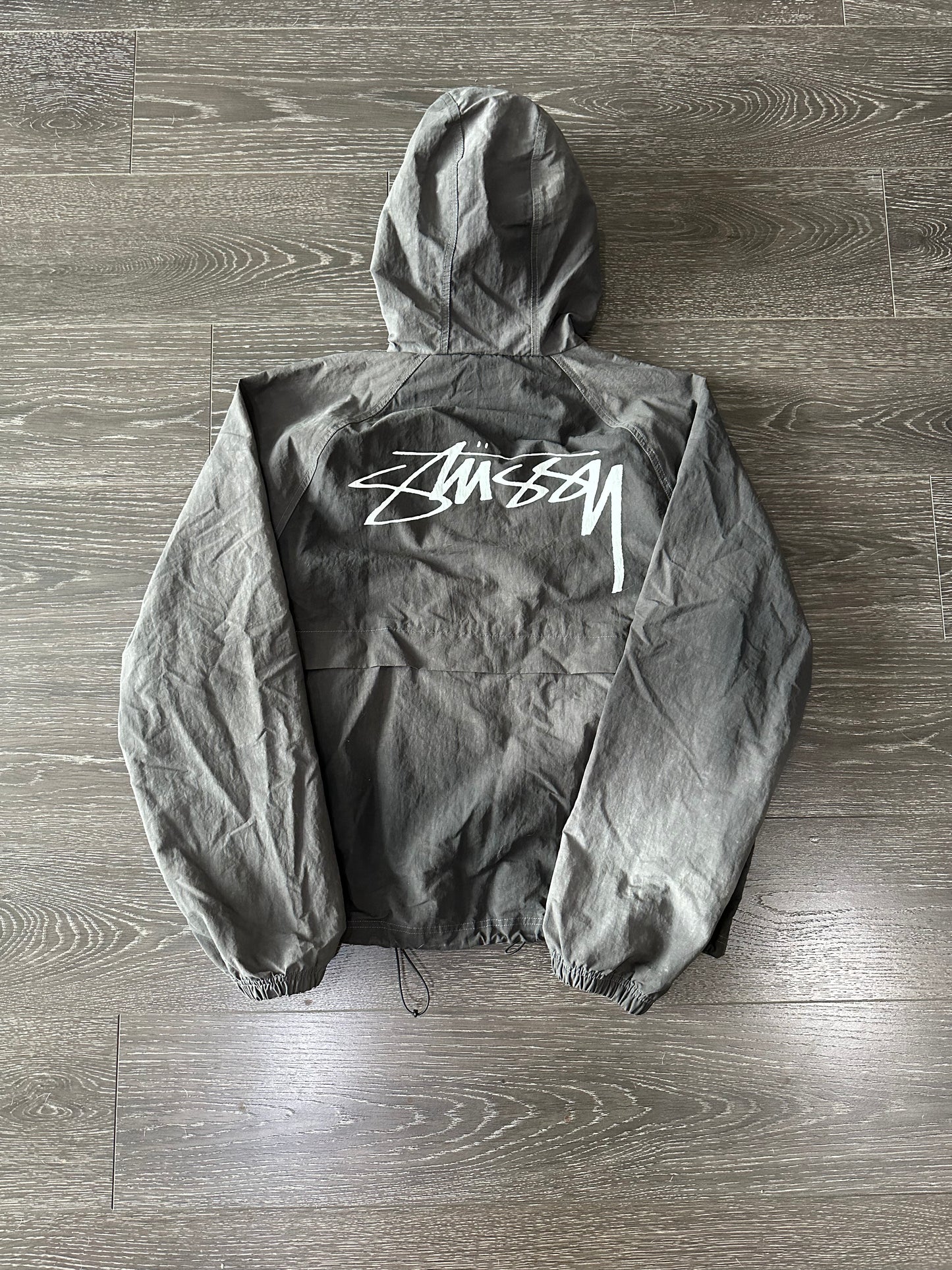 Stussy wave dye beach shell jacket