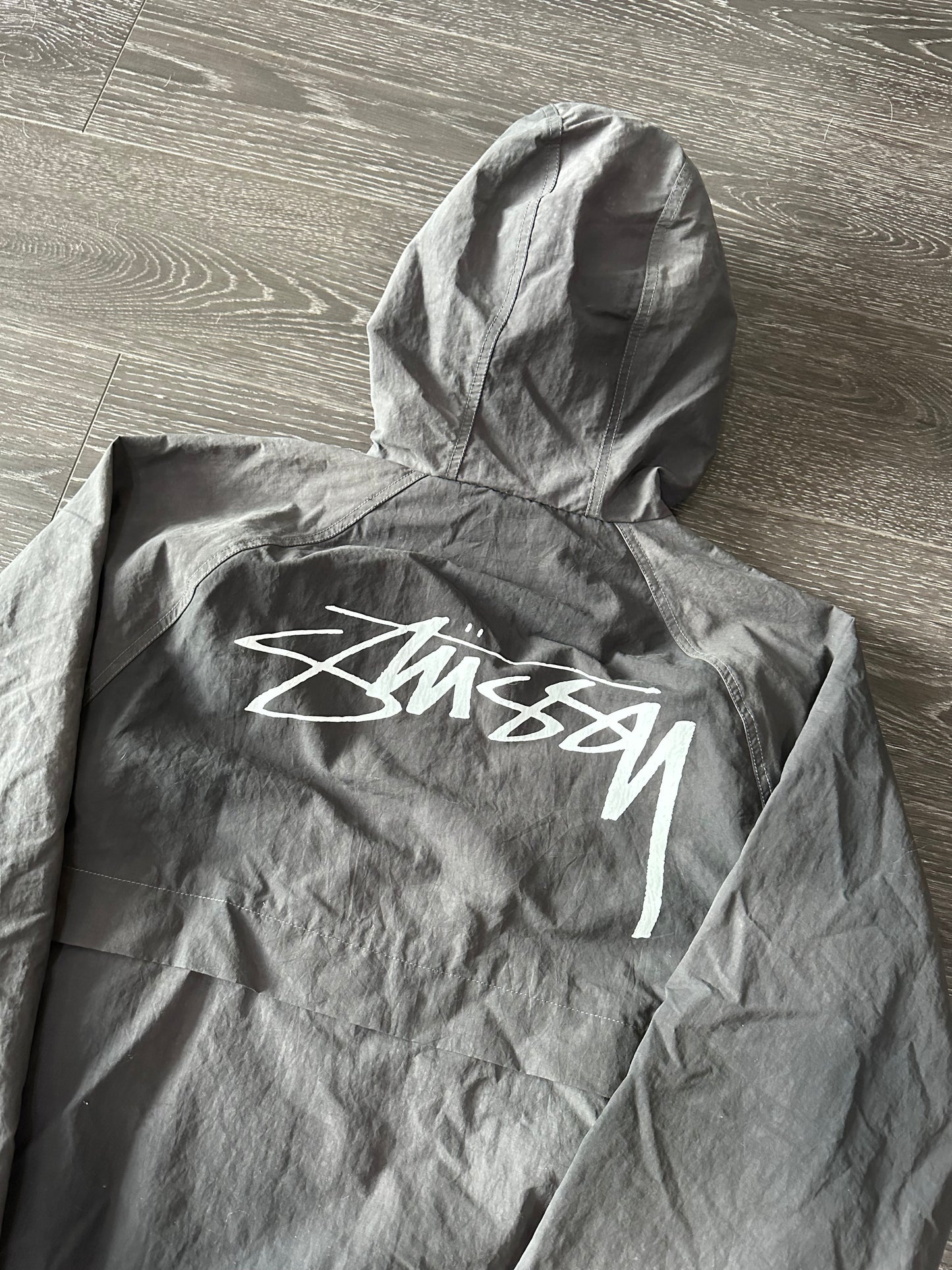 Stussy wave dye beach shell jacket