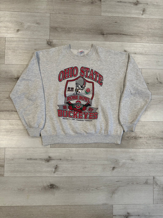 VINTAGE OHIO STATE ROSE BOWL SWEATSHIRT 1997