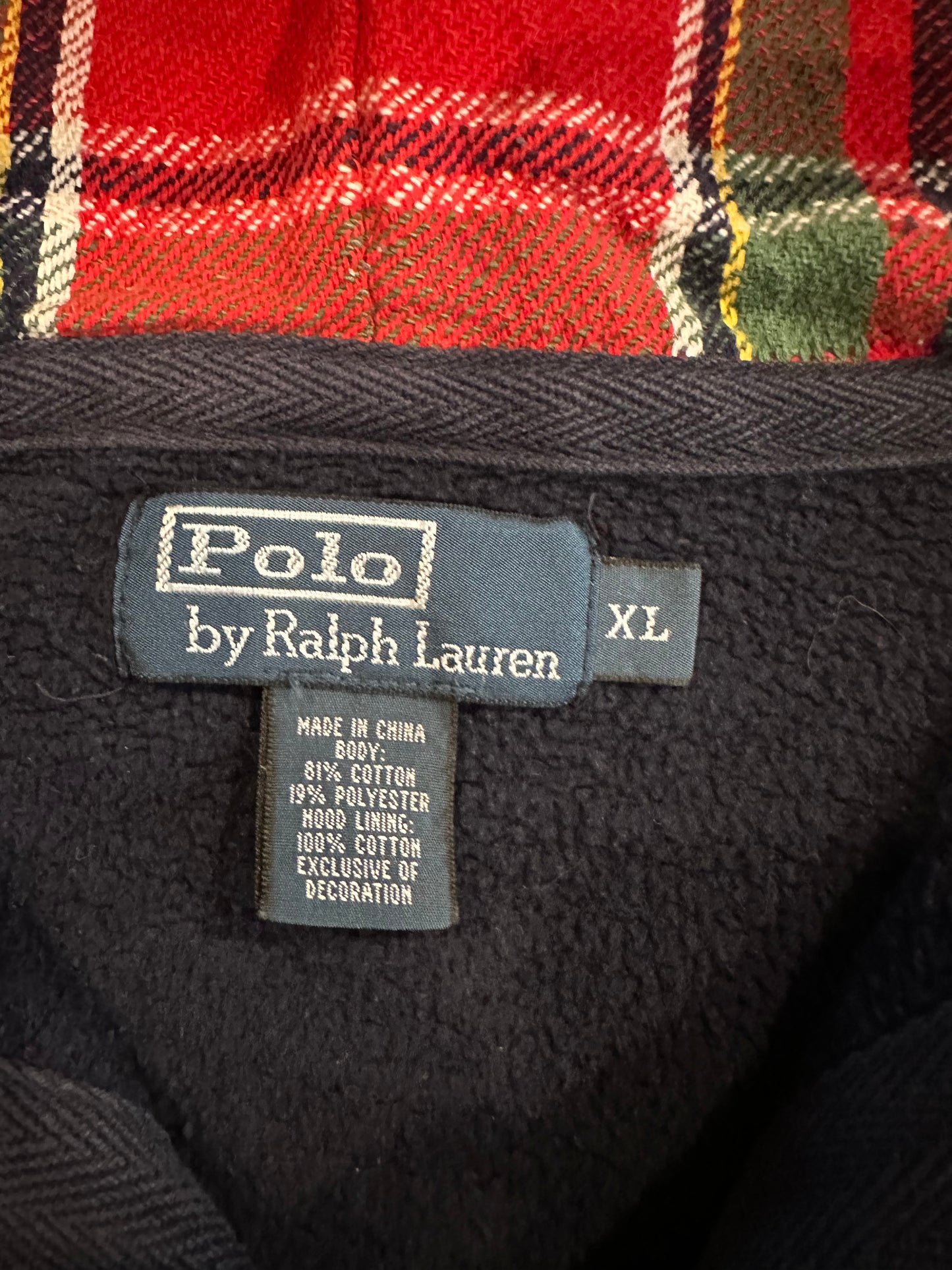 Polo Ralph Lauren zip up hoodie