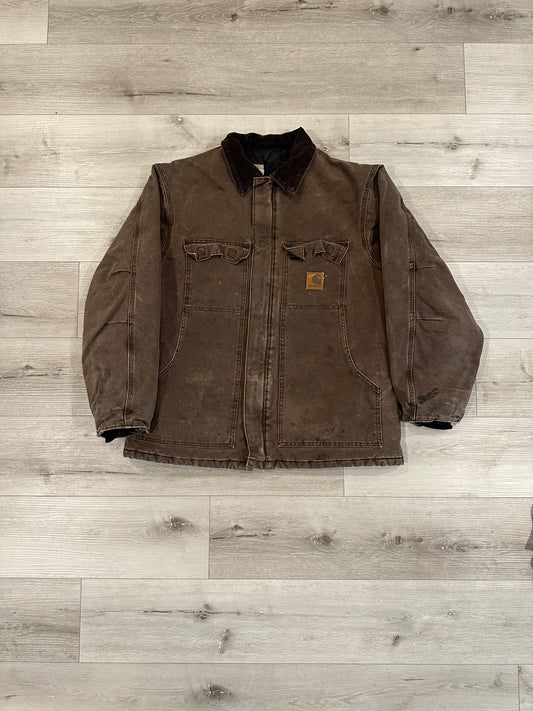 Carhartt brown traditional jacket