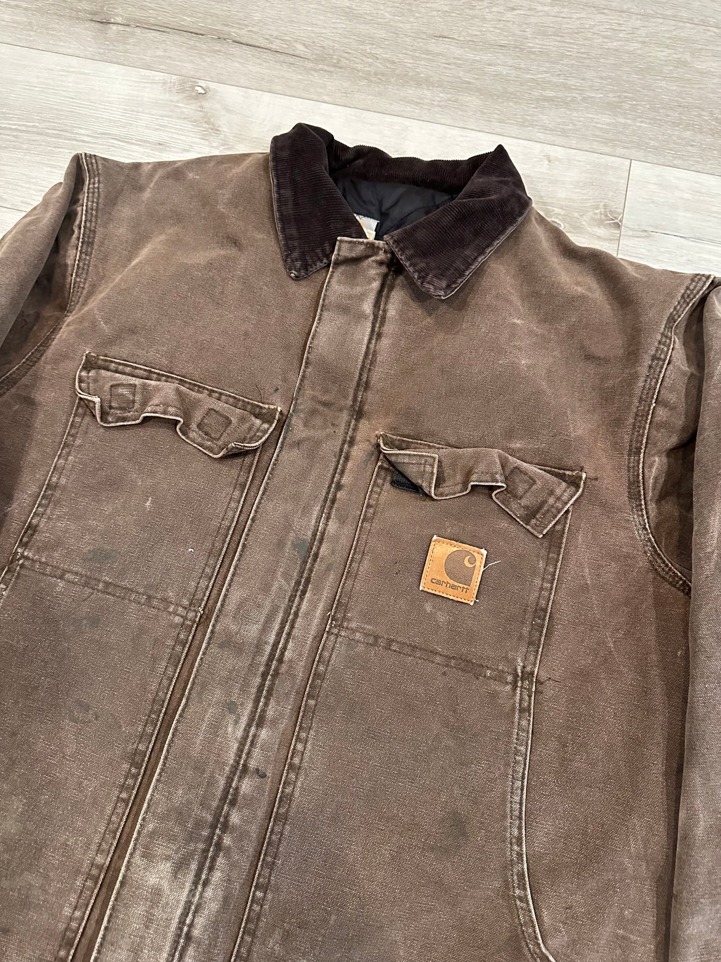 Carhartt brown traditional jacket