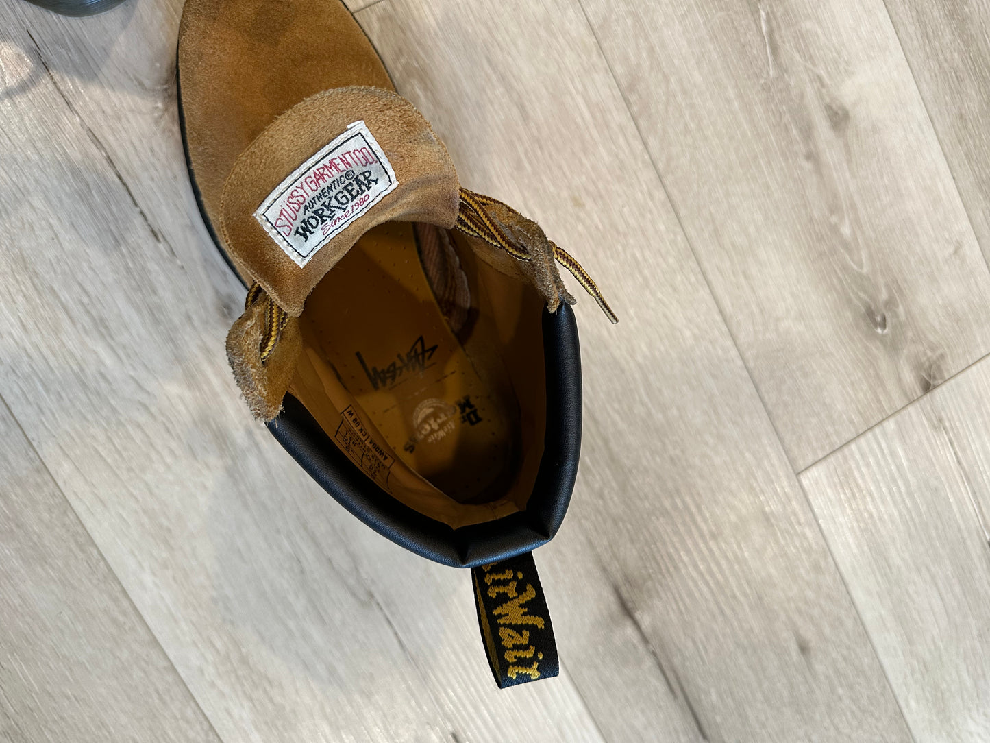 Stussy X Dr.Martens 939 boots