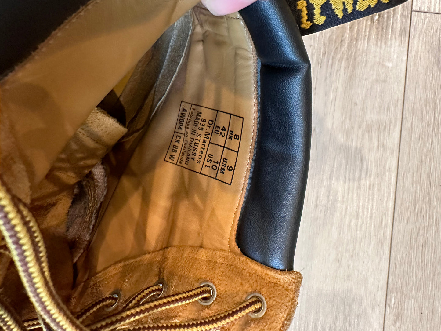 Stussy X Dr.Martens 939 boots