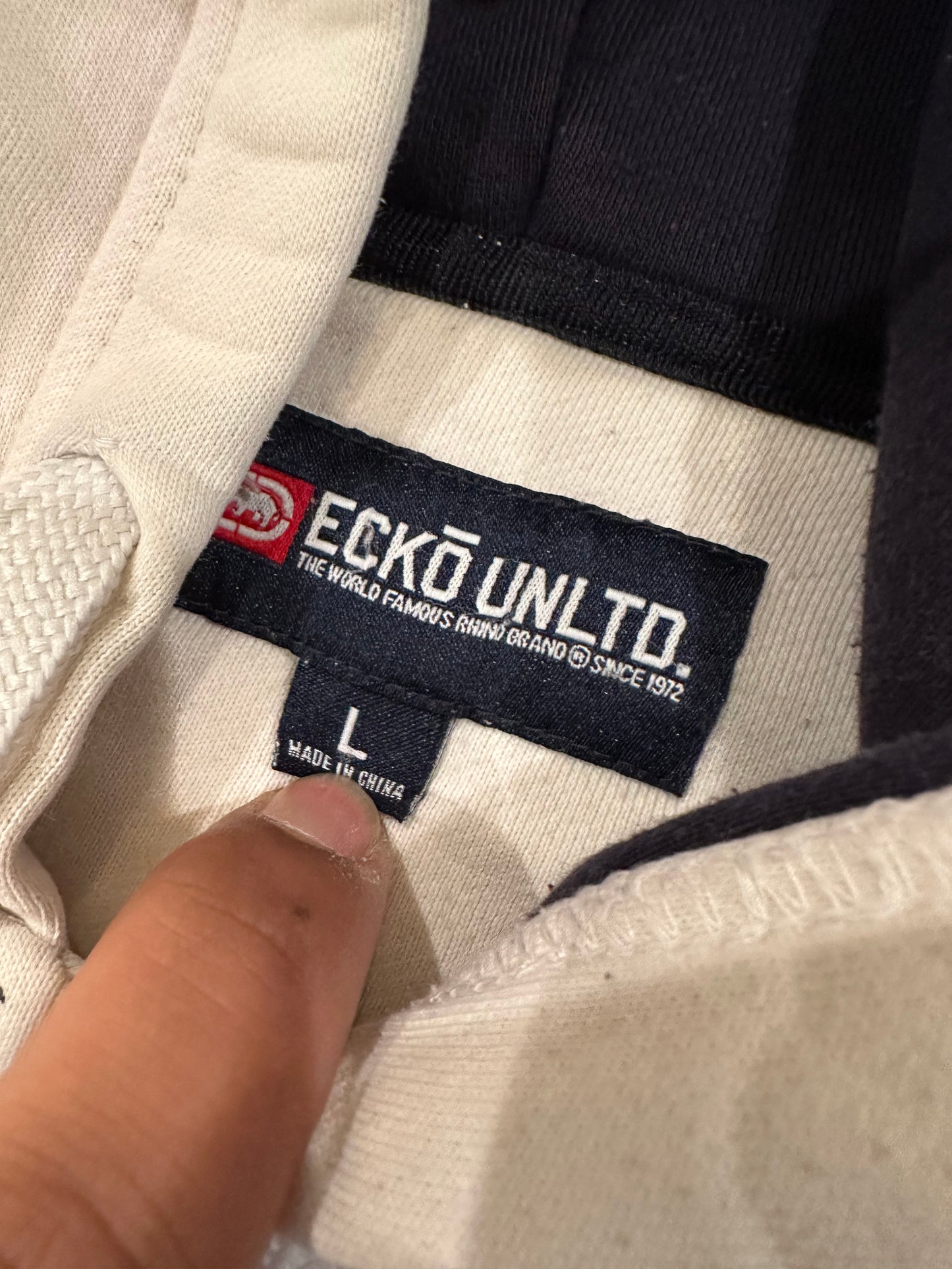 Y2k ecko zip up hoodie